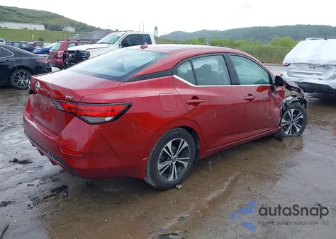 2021 Nissan Sentra Sv из США, поврежденный, VIN 3N1AB8CV7MY291101